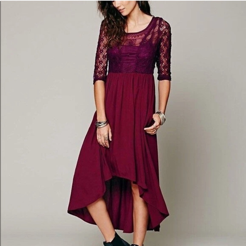 Free People Dress – Plum Purple – Size 0